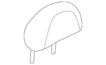 Genuine Nissan Headrest 86400-9MB0A. Fixed Price $163.55.