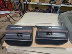 1968 Electra Rear Door Panels Buick 225 Interior 4 Black Armrests Cards. Fixed Price $350.00.