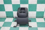 07-13 Silverado *worn* Black Cloth Leather Center Jump Bench Seat Cupholders Oe. Fixed Price $455.04.
