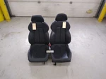 Mercedes SLK230 R170 Pair Of Left & Right Front Leather Seat Black 1997-2000. Fixed Price $339.41.