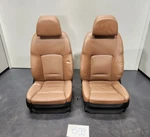10-12 Oem Bmw F01 F02 Front Left Right Comfort Seats Leather Nappa Brown Set *. Fixed Price $548.00.