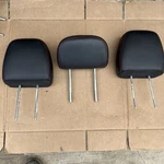 11-17 Dodge Journey Second Row Rear Headrests Set Of 3 Black Leather Cup Oem. Fixed Price $99.99.