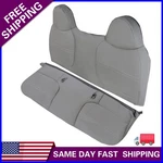 1999-2002 Ford F450 F550 Xl Replacement Bench Bottom Top Seat Cover Gray. Fixed Price $174.39.