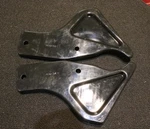 1966-1967 Chevrolet Chevelle Camino Rear Bumper Brackets Powdercoated Gm. Fixed Price $249.99.