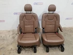 2020 Kia Telluride Rear Bucket Seat Set Brown Leather Heated Cooled. Fixed Price $442.00.