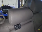 2016 Subaru Forester Center Rear Headrest Only Gray Leather. Fixed Price $110.00.