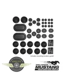 1969 1970 Mustang Cougar Body Plug Gommet Kit 44 Pcs. Fixed Price $49.99.