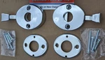 1970-72 Chevelle Gto 442 Skylark Nova For Bucket Seat Headrest Lock Knobs. Fixed Price $39.95.