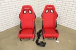 Aftermarket Corbeau Seats Set W/ C5 Corvette Tracks. Fixed Price $600.00.