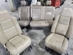 2008-2010 Ford F250/F350 Crew Cab Seat Set Power Tan Leather (front/rear). Fixed Price $1095.00.