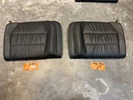 1999-2004 Porsche 911 996 Convertible Rear Seat Back Rest Black Supple Pair Oem. Fixed Price $199.95.