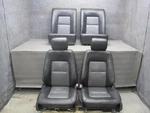 96-99 Mercedes W140 C140 CL600 Coupe Front & Rear Leather Seat Set Black Oem. Fixed Price $1937.31.