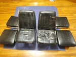 1966 1967 Dodge Charger Bucket Seat Frames Complete Front Rear Hemi Black. Fixed Price $1600.00.