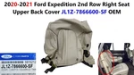 2020-2021 Ford Expedition 2ND Row Right Seat Upper Back Cover JL1Z-7866600-SF. Fixed Price $180.00.