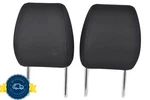 2017-2020 Toyota Yaris Ia Front Seat Black Cloth Left Right Headrest Set Oem. Fixed Price $152.99.