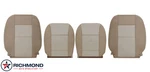 2008 Ford Explorer Sporttrac-driver & Passenger Complete Leather Seat Covers Tan. Fixed Price $1109.16.