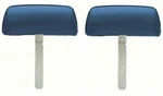 Oer Dark Blue Headrest Assembly Set 1969 Pontiac Firebird And Chevrolet Camaro. Fixed Price $304.98.