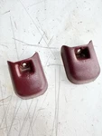 Buick Reatta Seat Track Bolts Trim Cover Plate Red Burgundy Set Pair. Fixed Price $30.00.