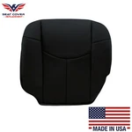 2002 Chevy Avalanche 1500 2500 Driver Bottom Leather Seat Cover Dark Graphite. Fixed Price $89.18.