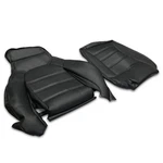 Mazda Miata 1990-97, Pair Of Front Covers / Kit For Standard Seats, Black. Fixed Price $134.99.