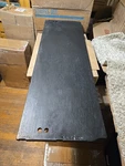 1965 - 1970 Ford Mustang Mach Fastback Fold Down Rear Seat Backing Panel Oem. Fixed Price $285.00.