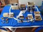Mercedes W111 Coupe Repair Kit Parts Wheel Bearings Front Axle Carriers. Fixed Price $1590.00.