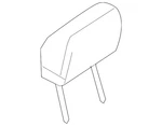 Genuine Ford Headrest 6L2Z-78611A08-CAC. Fixed Price $98.62.