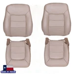 Leather Front Seat Covers Ford Expedition Limited 2005 2006 Tan Perforated. Fixed Price $116.99.