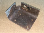 Corvette Inner Seat Belt Mount Reinforcement Right, Underbody 65-68, 69 Gm Oem. Fixed Price $31.50.