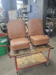 47 48 49 50 51 52 53 54 55 Chevy Panel Truck Bucket Seats Reupholstered Nice Wow. Fixed Price $1449.99.