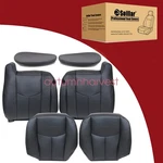 Fits 2003-2006 Chevy Silverado Gmc Sierra Driver & Passenger Seat Cover Black. Fixed Price $134.75.