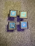 66-72 Gm Chevy Olds Cutlass Buick Deluxe Seat Belt Release Buttons Set Of 4 Oem. Fixed Price $25.00.
