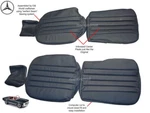 Fits Mercedes W113 Pagoda 230SL, 250SL, 280SL Mb-tex Replacement Seat Kit 63-71. Fixed Price $729.00.
