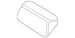Genuine Nissan Headrest Outer 86430-4RC0A. Fixed Price $173.41.