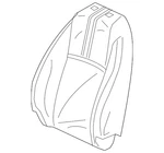 Genuine Honda Seat Back Cushion Cover 81521-T20-A11ZA. Fixed Price $788.15.