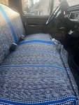Universal Saddleblanket Cover For Truck And Car Bench Seats Royal Blue. Fixed Price $65.00.