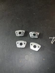 1968 - 1970 Mopar Body Headrest Stalk Bezels 69 Dart Coronet Pn 2942847. Fixed Price $24.98.