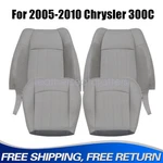 4PCS For 2005-2010 Chrysler 300C SRT8 Bottom & Top Leather Seat Cover Gray. Fixed Price $121.99.