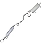 Stainless Steel Resonator Muffler Exhaust Fits: 2011-2017 Nissan Juke 1.6L Fwd. Fixed Price $201.81.
