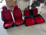 2018-2023 Ford Mustang Gt Red/black Leather Coupe Front & Rear Seats Oem. Fixed Price $550.00.