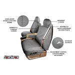 Ford F-150 01 Covers Seatsaver Waterproof Polyester 2ND Row Black. Fixed Price $209.99.