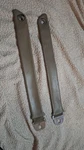 1971 Camaro Pontiac Firebird Trans Formula Front Seat Gm Brown Belts. Fixed Price $100.00.