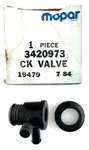 Nos Mopar 3420973 1970-86 Valve & Seal Challenger Barracuda Valiant Dart. Fixed Price $100.00.