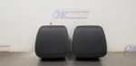 16 Jeep Wrangler Sahara Jlu Rear Headrest Set Black Leather. Fixed Price $225.00.