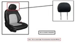 Lh Blk Clo Frt Headrest Oem 2014 Ford Focus CM5Z54611A08PB. Fixed Price $165.00.