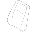 Genuine Audi Seat Back Pad 8W0-881-775-A. Fixed Price $155.27.