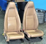 2010-2016 Porsche Panamera Base Ventilated Seat Set Luxor Beige Leather 14 Way. Fixed Price $629.95.