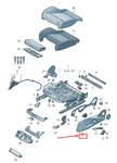 Audi Q5 Fy Front Left Outer Seat Frame Trim 80A881325GCE3 No Duty. Fixed Price $100.33.