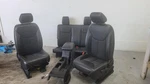 2011-2017 Jeep Wrangler Black Leather Front & Rear Seats W/console **see Notes**. Fixed Price $2250.00.