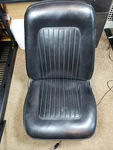 1967 1968 69 Camaro Firebird Black Front Drivers Bucket Seat & Tracks Gm Oem. Fixed Price $575.00.
